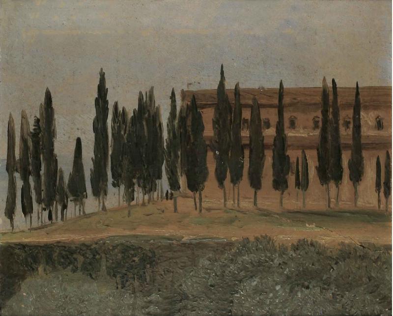 Carl Gustav Carus Kloster Monte Oliveto bei Florenz oil painting image